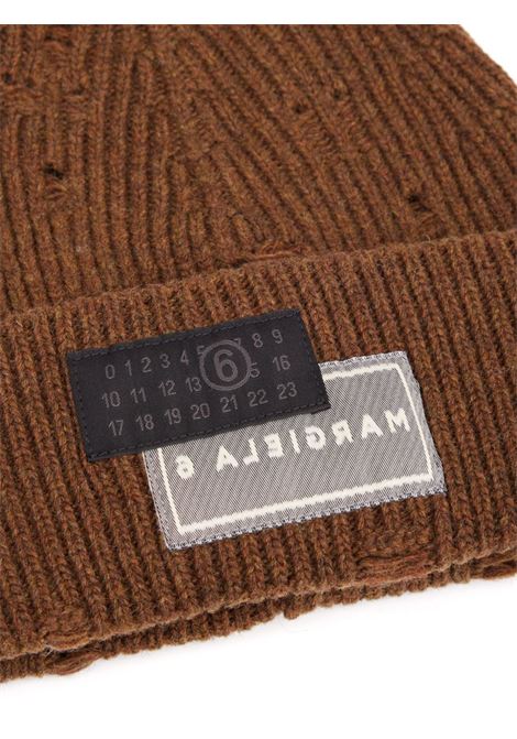 cappello beanie uomo marrone MM6 MAISON MARGIELA | SH0TB0001 M13138142M